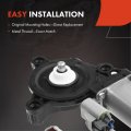 A-premium Power Window Lift Motor Compatible With Hyundai Sonata 2013-2015 Elantra 2011-2016 Coupe 2013 Sedan 2 Pins Replace
