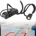Tinjo Car Rear View Back Up Camera Hd Fit For Chevy Colorado 2017-2018 Park Assist Backup Safety W Reverse Trajectory Gmc 