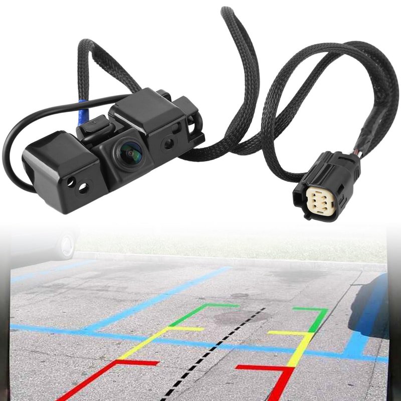 Tinjo Car Rear View Back Up Camera Hd Fit For Chevy Colorado 2017-2018 Park Assist Backup Safety W Reverse Trajectory Gmc