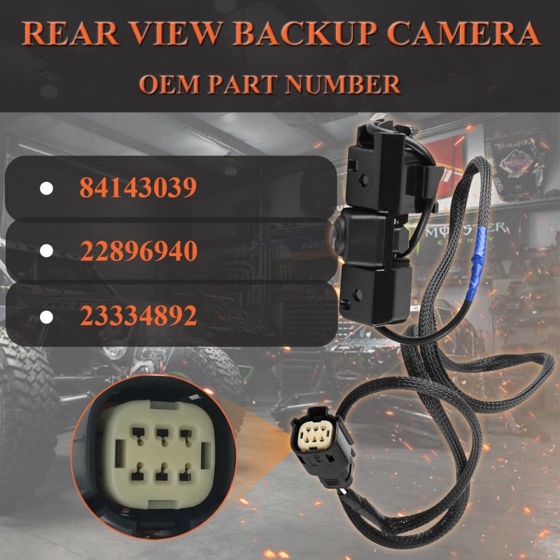 Tinjo Car Rear View Back Up Camera Hd Fit For Chevy Colorado 2017-2018 Park Assist Backup Safety W Reverse Trajectory Gmc