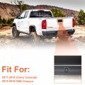 Tinjo Car Rear View Back Up Camera Hd Fit For Chevy Colorado 2017-2018 Park Assist Backup Safety W Reverse Trajectory Gmc