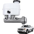 Brake Master Cylinder W Reservoir Sensor Replacement For 2008-2013 Silverado Sierra 1500 M630509 13-3357 15886471 20845347 