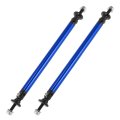 2pcs 150mm 5 91 Splitter Support Rods Adjustable Front Rear Bumper Lip Strut Rod Tie Bars Fit Most Vehicle Blue 