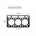 Solarhome Engine D950 3 Cyl Head Gasket 15676-03310 For Kubota B1750d B1750e B1750hst Kh-41