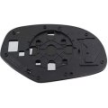 Mirror Glass Pair For Chevy Silverado 1500 2007 To 2013 Driver And Passenger Side Non Heated Flat With Backing Plate Fits 