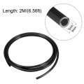 Uxcell Pneumatic Air Tubing 8mm 0 31 Od X 5mm 2 Id 2m 6 56ft Pu Polyurethane Compressor Hose Pipe Black