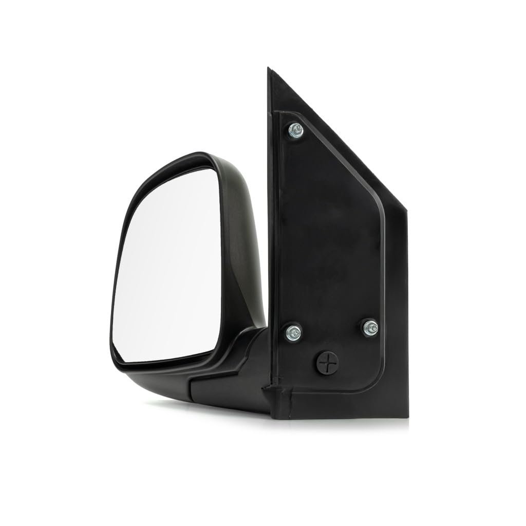 Gmc Savana 1500 2500 3500 Driver Side Door Mirror 1996 2002 Manual Black Replacement For Gm1320245 And 15768763