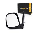 Gmc Savana 1500 2500 3500 Driver Side Door Mirror 1996 2002 Manual Black Replacement For Gm1320245 And 15768763