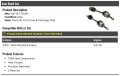 Front Cv Axle Set Of 2 Compatible With 2000-2005 Mitsubishi Eclipse 3 0l V6