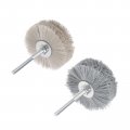 Uxcell Nylon Wheel Brush 800 Grits 1000 Abrasive Grinding Head With 6mm Threaded Shank 4 Pcs