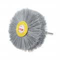 Uxcell Nylon Wheel Brush 800 Grits 1000 Abrasive Grinding Head With 6mm Threaded Shank 4 Pcs