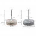 Uxcell Nylon Wheel Brush 800 Grits 1000 Abrasive Grinding Head With 6mm Threaded Shank 4 Pcs