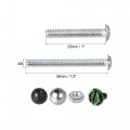 Uxcell Light Crossbar Kit 4 Inch Cross-shaped Mounting Bracket Universal Lighting Fixture With Screws And Nuts 4pcs