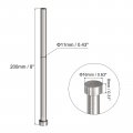 Uxcell Straight Ejector Pins 11mm 7 16 Dia 65mn Steel Round Tip Punch 200mm 8 Long For Mechanical Maintenance