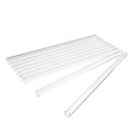 Cococina 10pcs 250mm Od 10mm 1 5mm Thick Wall Borosilicate Glass Blowing Lab Tube 