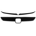 Front Upper Bumper Grille Molding Trim Eyelid Cover