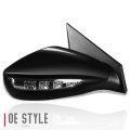 Hy1321168 Oe Style Powered Heated Turn Signal Passenger Right Side View Door Mirror Compatible With Hyundai Sonata 11-14