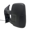 Spieg Driver Side Towing Mirror Replacement For Ford Transit Cargo Van 2015-2023 Power Adjusted Upper Glass Non-heated Left