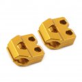 Newsmarts Motorcycle Brake Hose Cable Clamp Line Guide Yellow For Suzuki Rm85 Rm125 Rmz250 Rmx450z Drz400sm Rm250