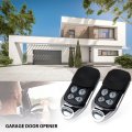 2-pack 372lm 2005-current Purple Button Car Garage Door Gate Remote Opener Control Clicker For Sears Craftsman Chamberlain And