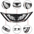 Waltyotur Replacement For Nissan Sentra 2016 2017 2018 Front Grille Bumper Upper 62310-3yu0a Ni1200279