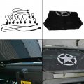 Mesh Sun Shade Top Cover Star For Jeep Wrangler Jk Jku Unlimited Rubicon Sahara