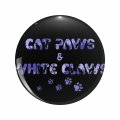 1080 Graphics Cat Paws And White Claws Key Chain Double Sided Stainless Steel Keychain