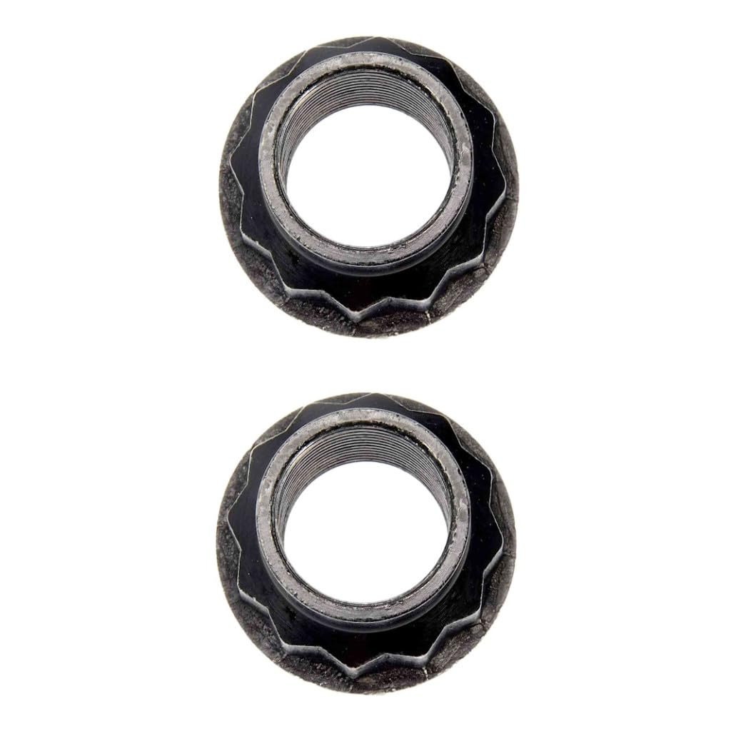 Spindle Nuts For Toyota Prius And Prime 2023 2024 Front Or Rear 2 Pieces Alloy Steel 30mm Hex 12 Point Replacement 9008017238