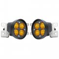 Hecasa Led Fog Lights Pair Compatible With 2012-2023 Toyota Tacoma 2010-2022 4runner 2014-2022 Tundra Lamps Left Right