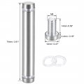 Uxcell 1 2 Dia X 2-7 8 12x74mm Double Head Standoff Screws Acrylic Glass Nails 4pcs