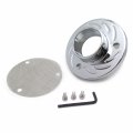 Httmt Mt272-003- 2000-2005 Atv Exhaust Tip Muffler Power Outlet Polished Chrome Compatible With Txr450r
