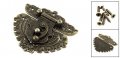 A15060800ux0260 81mmx74 5 Mm Vintage Style Box Suitcase Lock Hook Latch Bronze Tone
