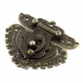 A15060800ux0260 81mmx74 5 Mm Vintage Style Box Suitcase Lock Hook Latch Bronze Tone 