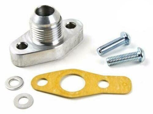 Map Oil Drain Flange For Mhi Turbochargers 2003-2006 Mitsubishi Evo 8 9