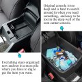 Vesul Center Console Armrest Storage Box Compatible With Honda Accord Sedan 2013 2014 2015 2016 2017 Abs Tray Insert Organizer
