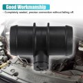 Uxcell Engine Coolant Hose Connector For Bmw Mini Cooper 2002-2008 No 17127515502 Black