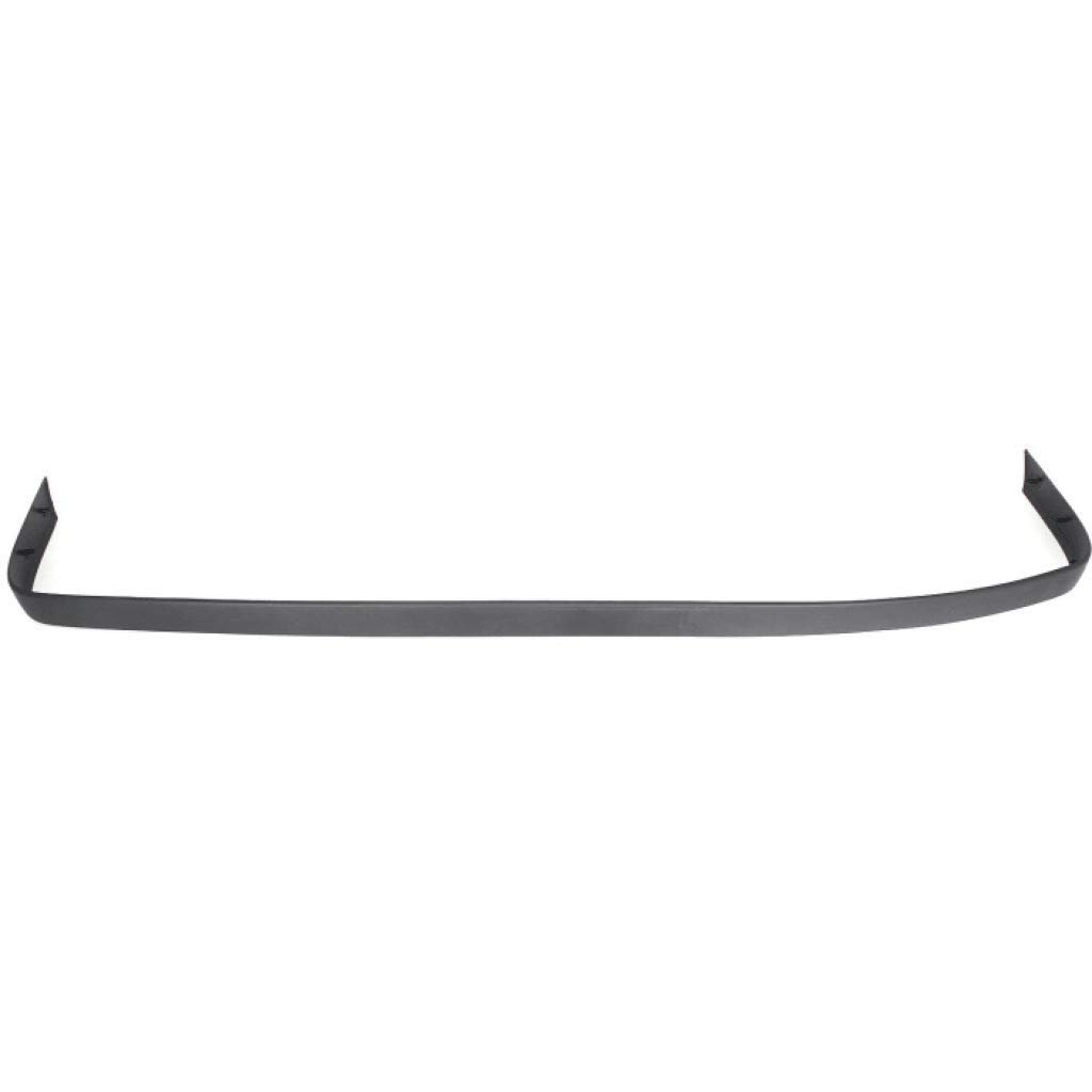 Ford Bronco Bumper Trim 1987 88 89 90 1991 Front Center Molding Strip Plastic Black Fo1057163 E7tz17c829a