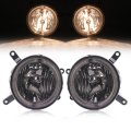 Pair Fog Light With Led Drl For 2005 2009d Mustang Gt Replacement For Fo2591106 4f9z15200aa Smoke Lens Chrome Housing Bumper 