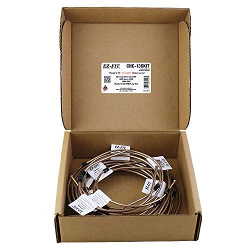 Ez-fit Nicopp Complete Brake Line Kit Silverado 2500 Sierra 1999-2002 Std 4wd Long