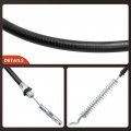 A-premium Rear Passenger Side Parking Brake Cable Assembly Compatible With Dodge Models Ram 1500 2002-2008 2500 3500 2008