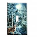 Waterfall Wolf Switchplate Switch Plate Cover 