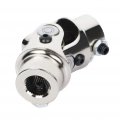 Ocpty Chrome Single Universal Steering Joints 11 16-36 Spline X 3 4 Dd U-joint Shaft