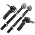 A-premium Set Of 4 Front Inner Outer Tie Rod End Kits Compatible With Ford Focus 2012-2018 Escape 2013-2018 C-max Transit 