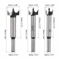 Uxcell Forstner Wood Drill Bit 15mm 20mm 25mm 30mm 35mm Diameter Hole Saw Carbide Alloy Tip Steel Round Shank Cutting For