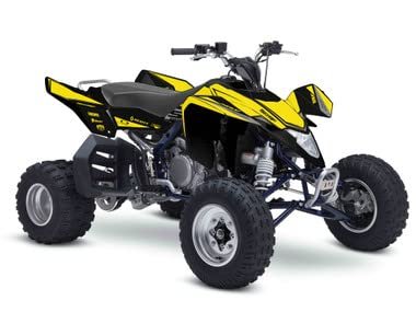 All Years Ltr 450 Binary Yellow Senge Graphics Kit For Suzuki