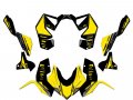 All Years Ltr 450 Binary Yellow Senge Graphics Kit For Suzuki