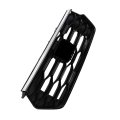Front Bumper Upper Grille Assembly Glossy Black Grill Replacement For 2023 2024 Pilot Plastic Center Suv