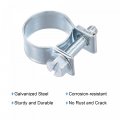 Uxcell 14-16mm Mini Fuel Injection Hose Clamp Zinc Plated Steel Line 10pcs