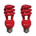Xtricity 13-watt Compact Fluorescent T2 Cfl Spiral Colored Light 60 Watt Incandescent Equivalent E26 Medium Base Energy Saver 