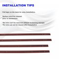 G-plus Body Side Molding Trim 1 18 Compatible With 2014-2018 Chevy Silverado Gmc Sierra Crew Cab 4pcs Silver